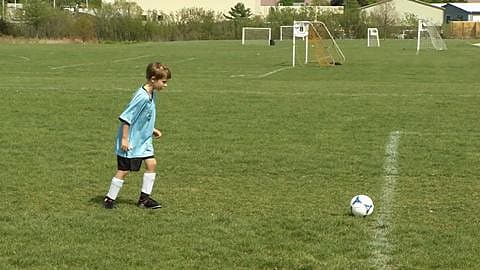Soccer Instep Kick, Subject 2