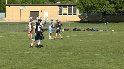 Lacrosse Stick Handling, Slow Motion