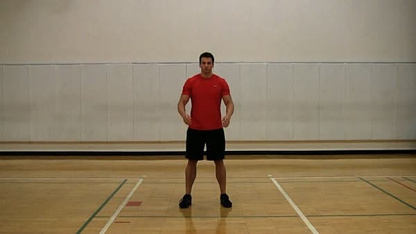 Tuck Jump With Knees Up