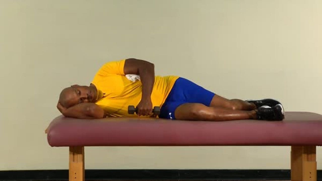 Side-Lying External Shoulder Rotation