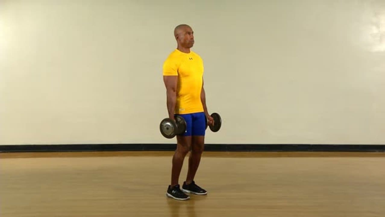 Two-Arm Dumbbell Curls and Alternating Dumbbell Curl