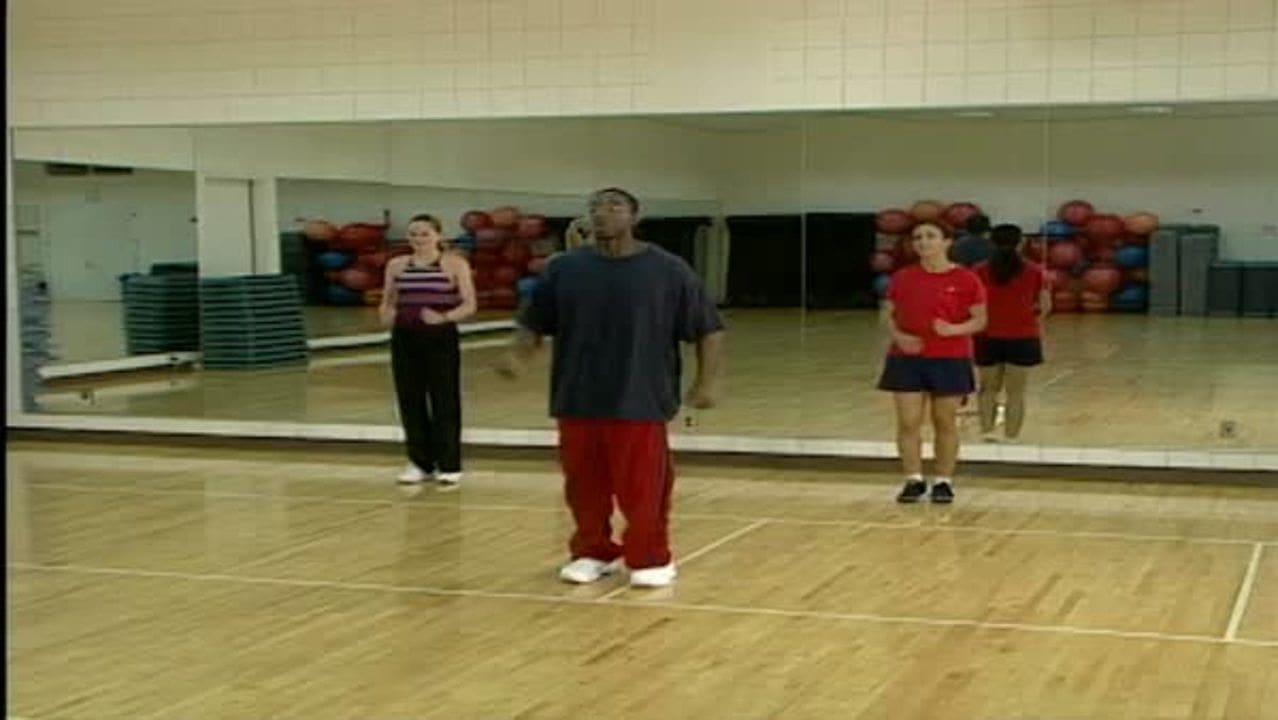 A hip-hop dance class