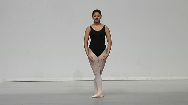 Battement Tendu en Croix