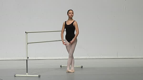 Battement Tendu With Demi-Plié