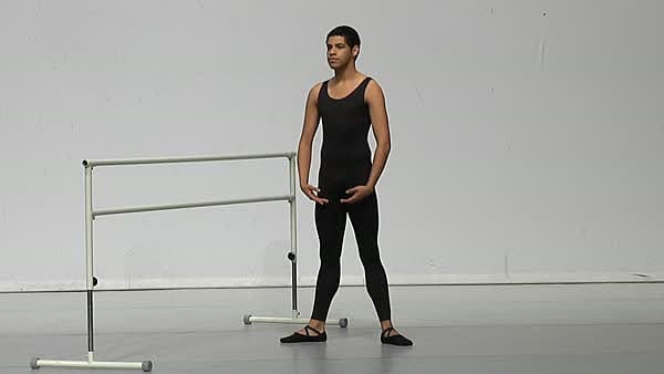 Demi-Plié in Second Position