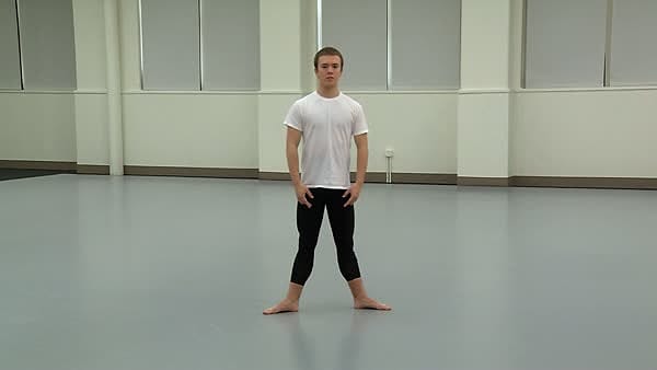 Grande Plié Second Position