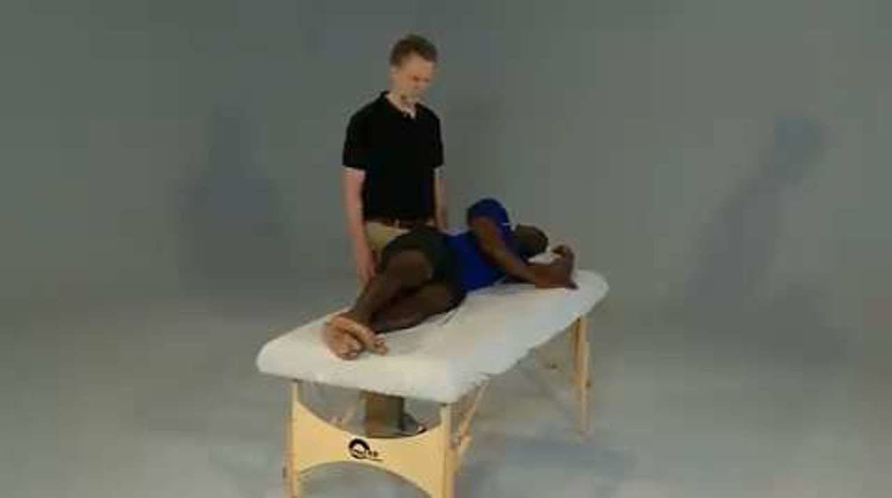 Quadratus Lumborum Partner Stretch, Side-Lying