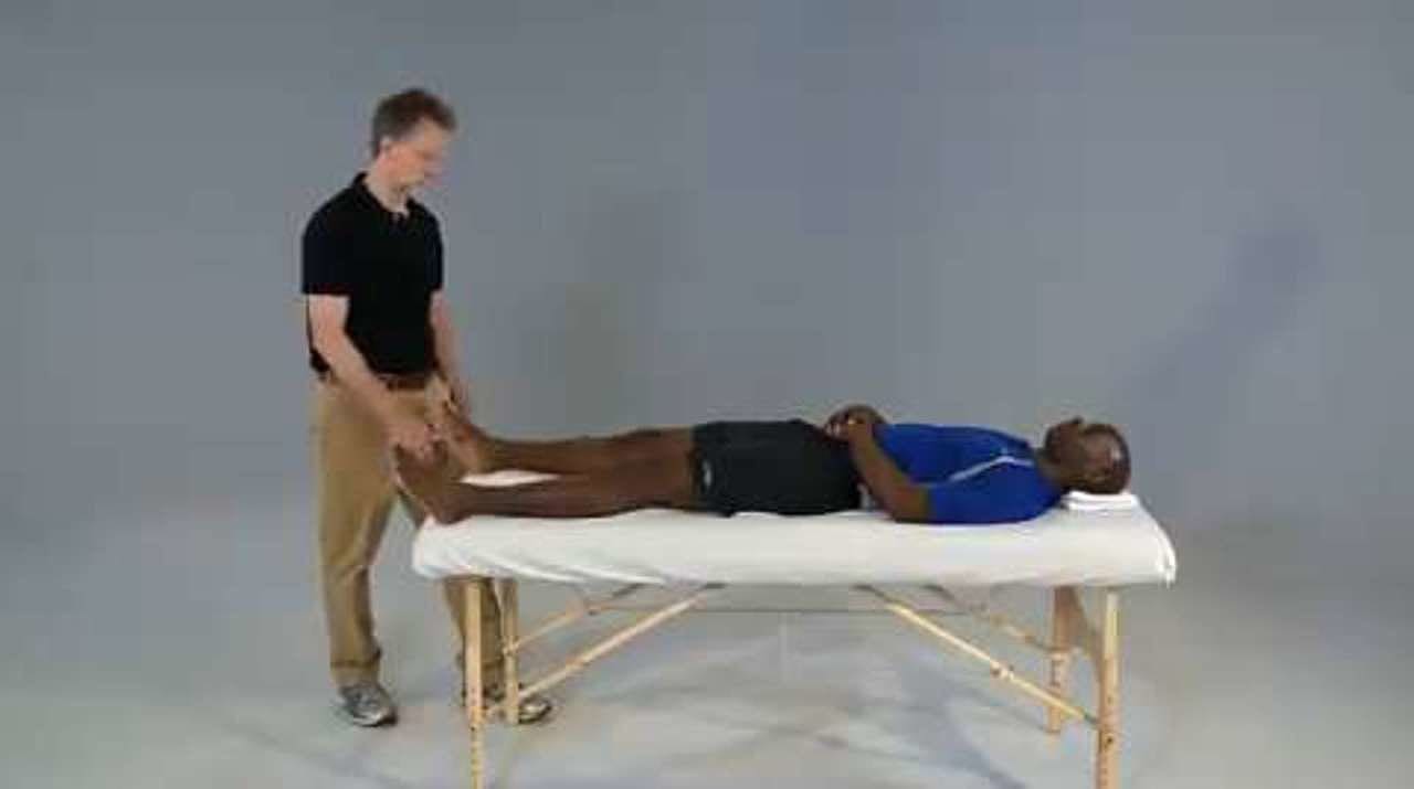 Tibialis Anterior Partner Stretch, Supine