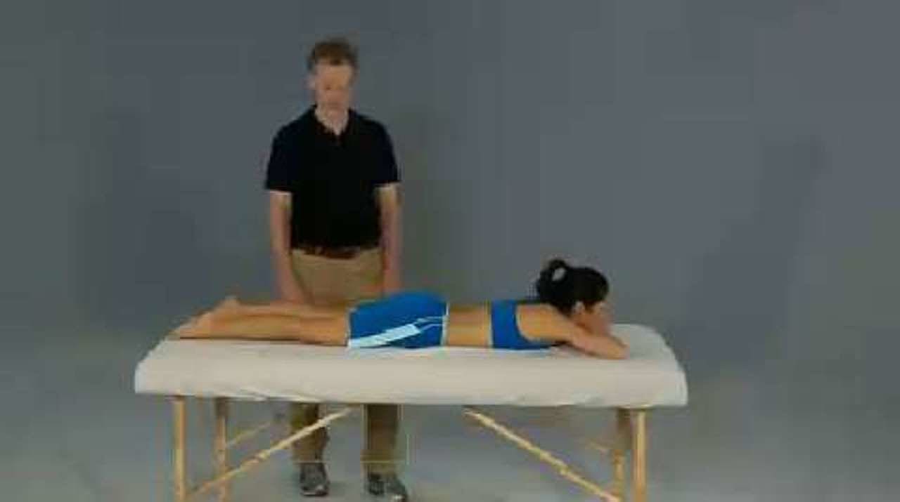 Soleus Partner Stretch, Prone
