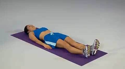 Piriformis Self-Stretch, Supine