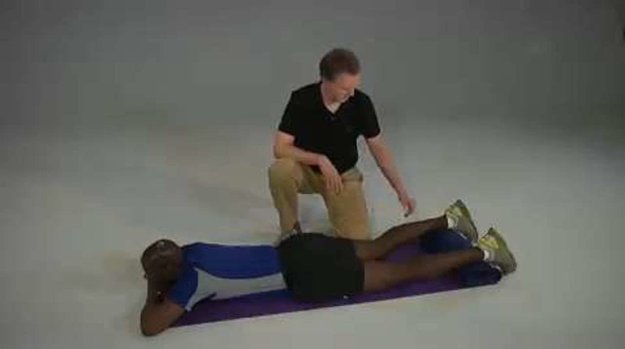 Piriformis Partner Stretch, Prone