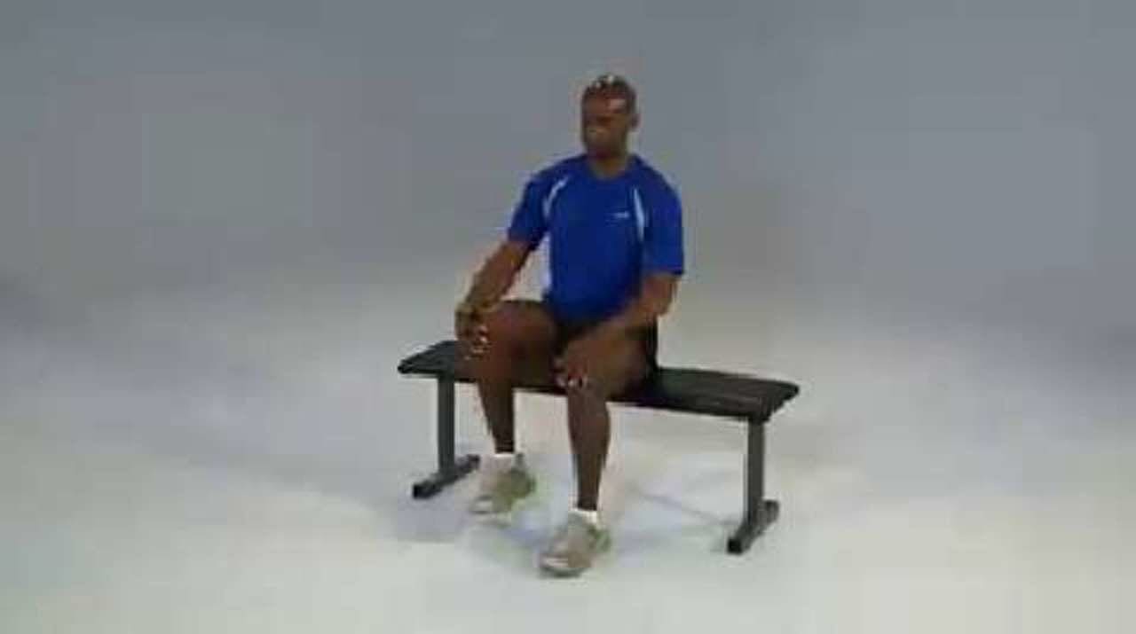 Peroneals (Evertors) Self-Stretch, Sitting