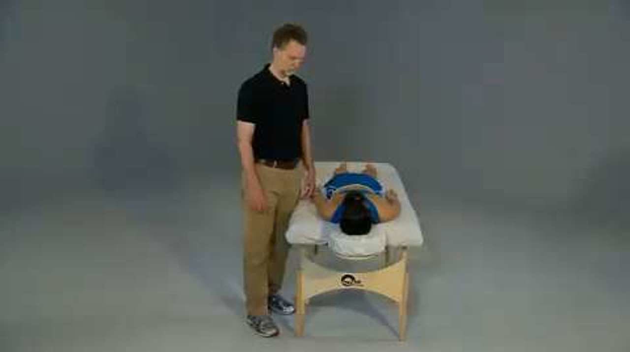 Triceps Partner Stretch, Prone