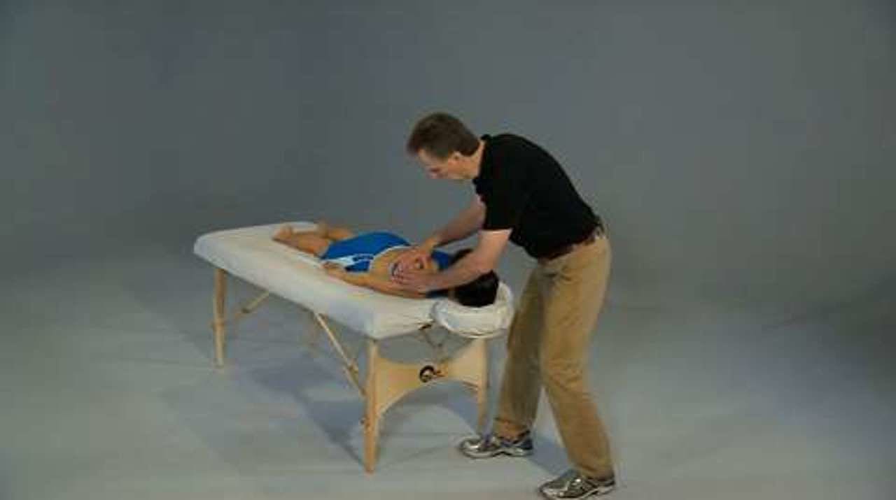 Serratus Anterior Partner Stretch, Prone