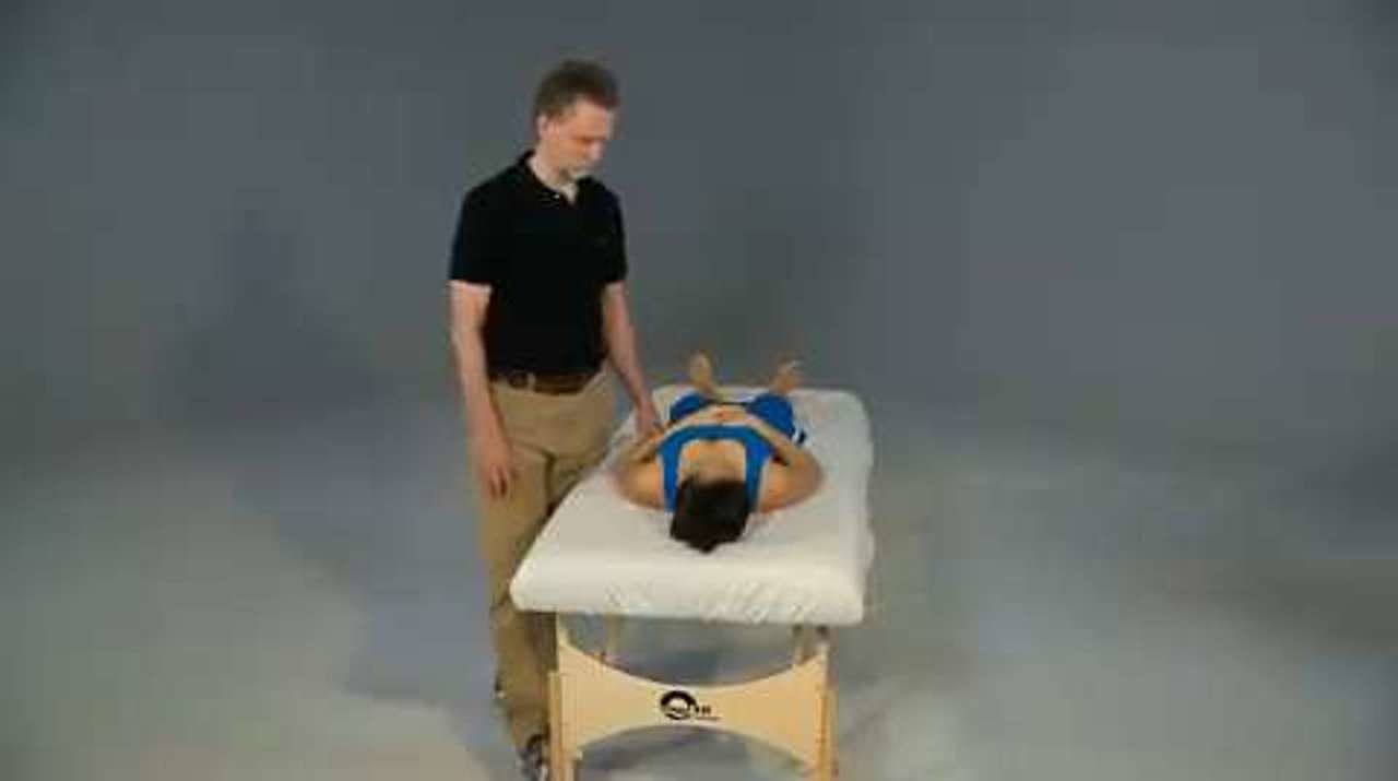 Pectoralis Minor Partner Stretch, Supine