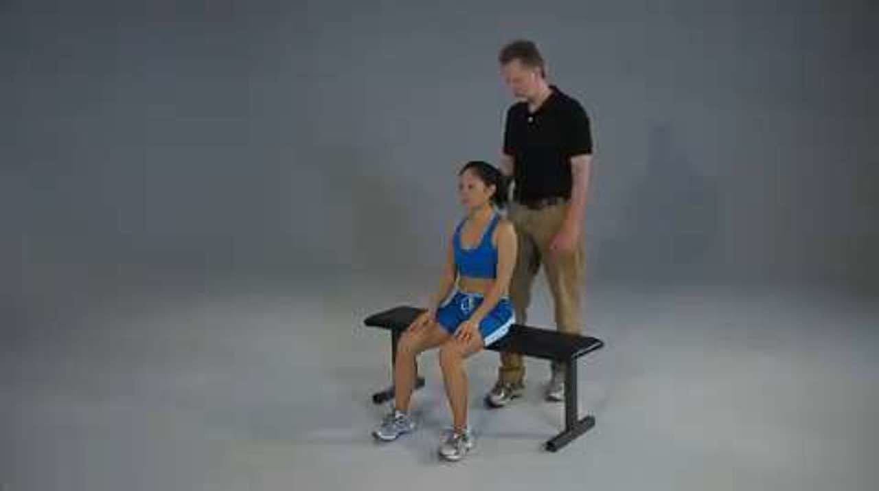 Pectoralis Major Partner Stretch, Seated