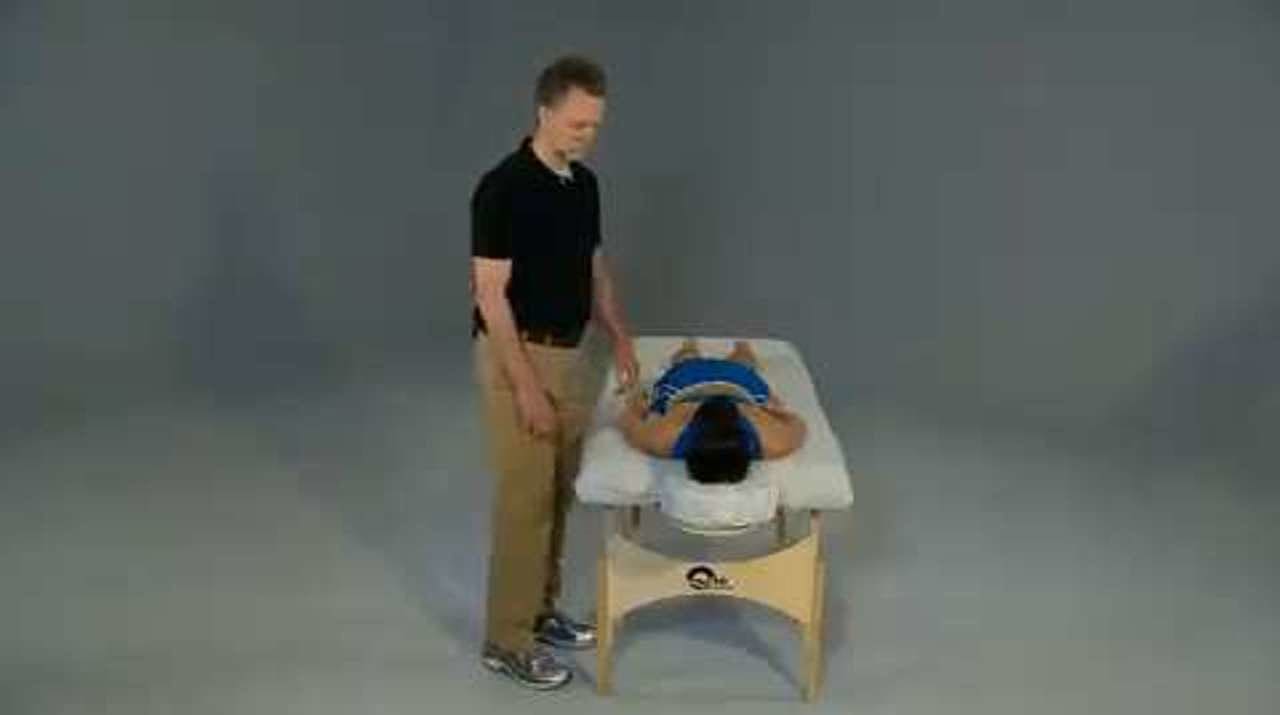 Pectoralis Major Partner Stretch, Prone