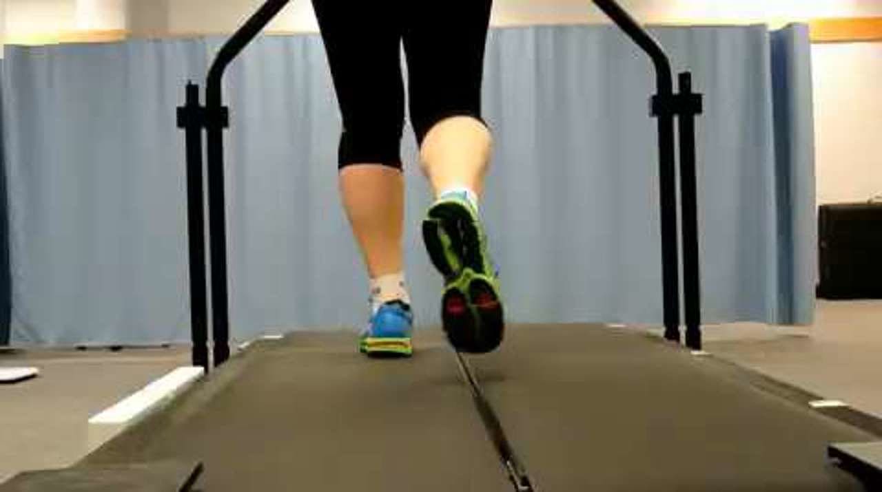 Prolonged rearfoot eversion