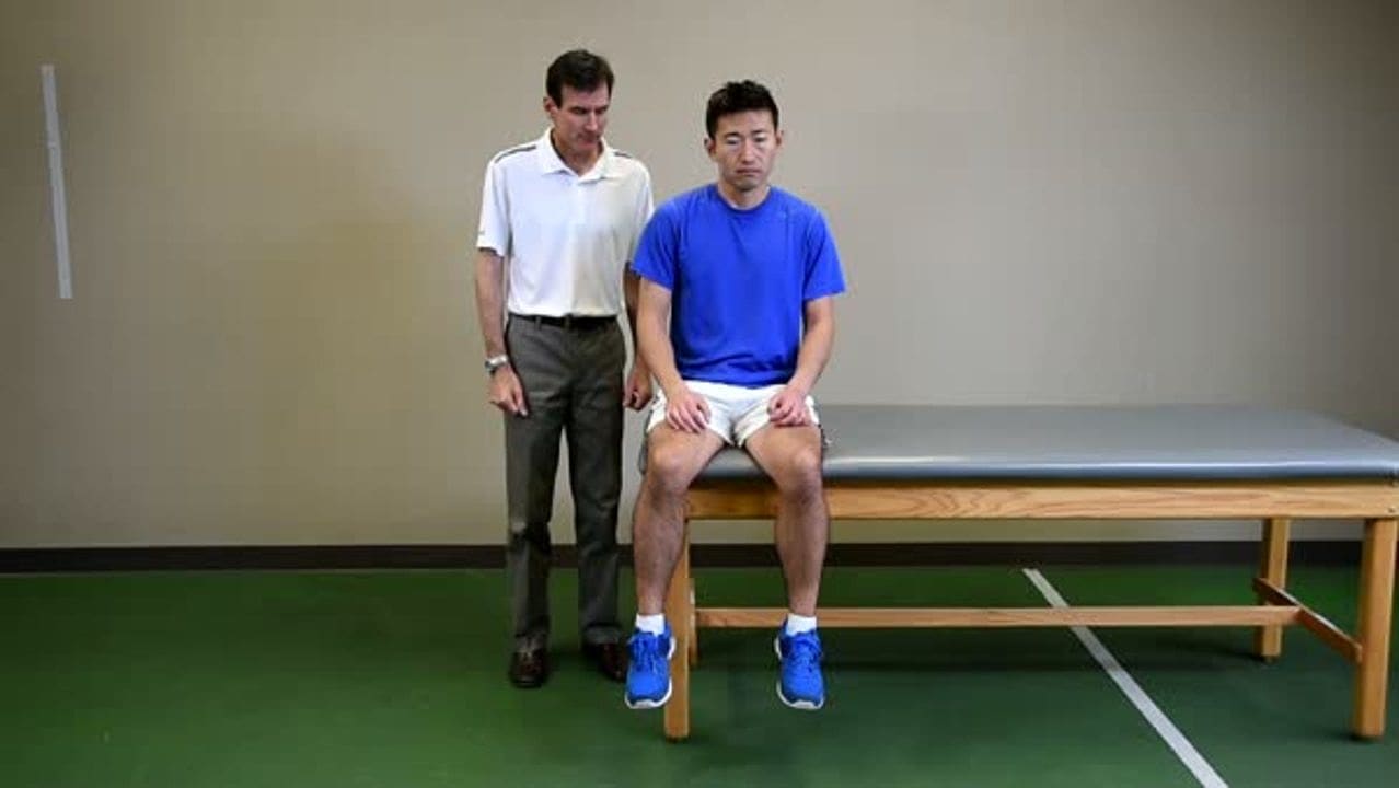 ER strength testing at 90 degrees abduction (teres minor)