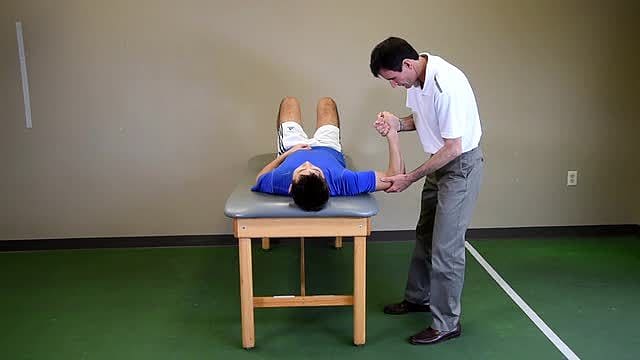 External rotation supination superior labral test