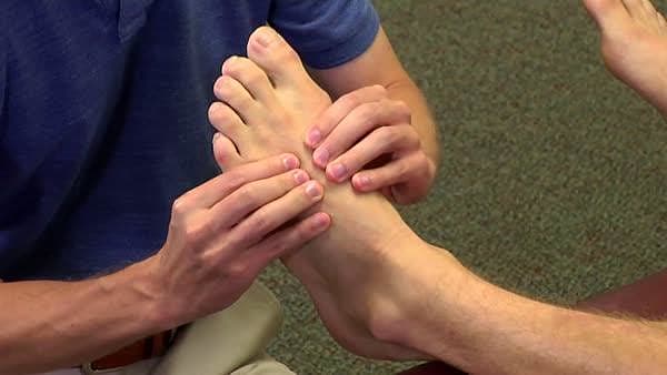 Metatarsophalangeal Joint: Intermetatarsal Mobilization