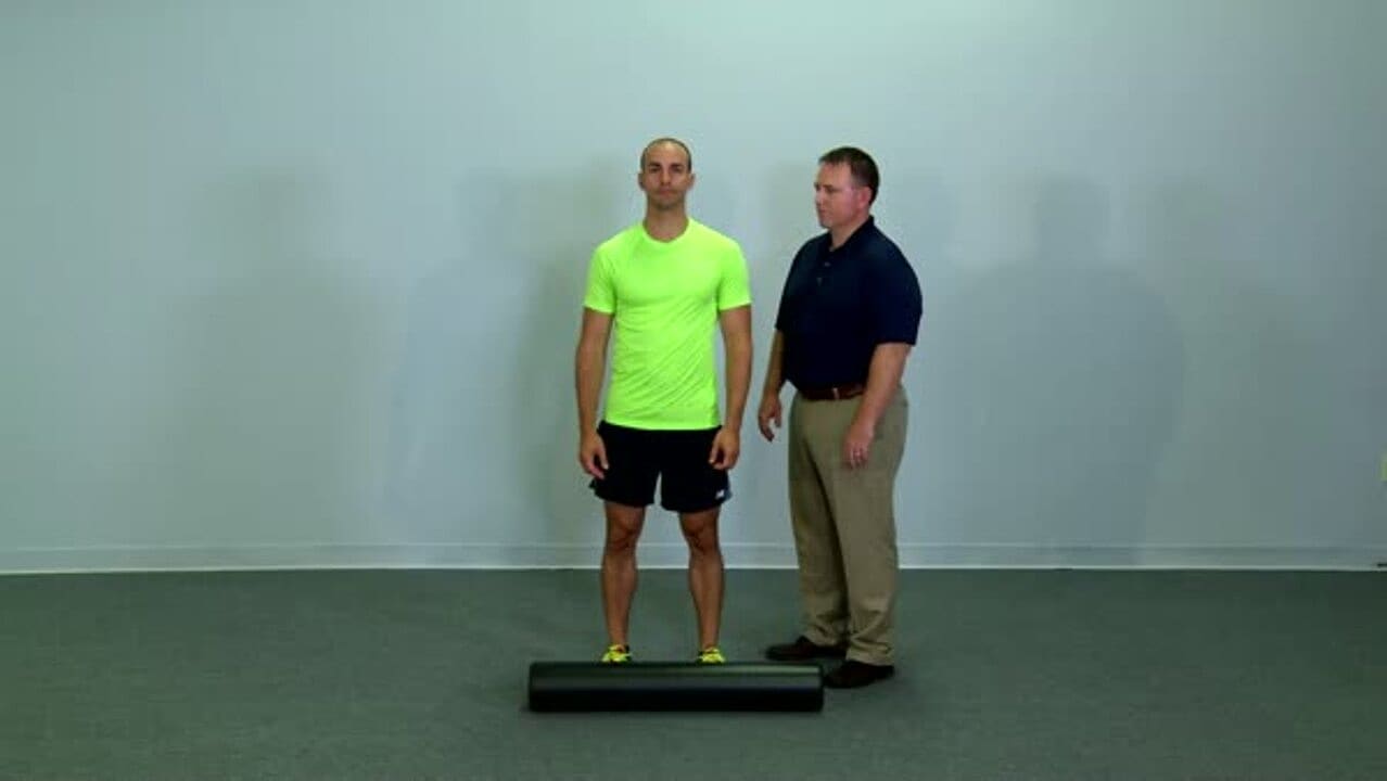 Safety when using a foam roller