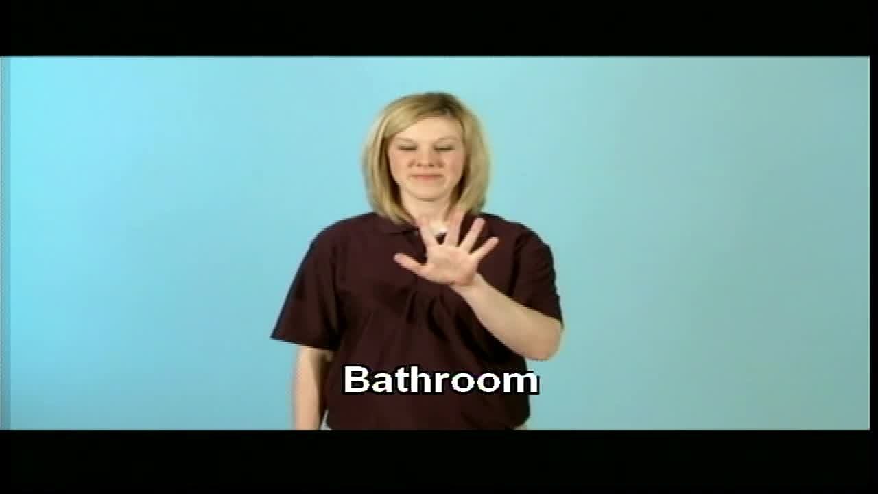 Bathroom (ASL)