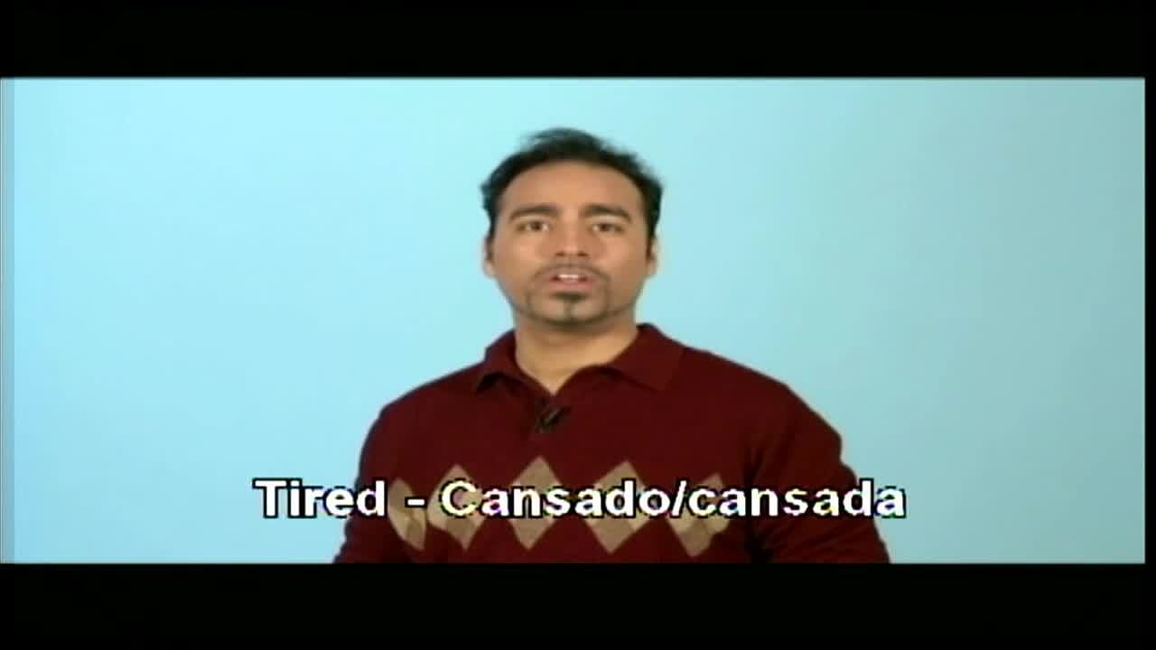 Tired (Spanish)