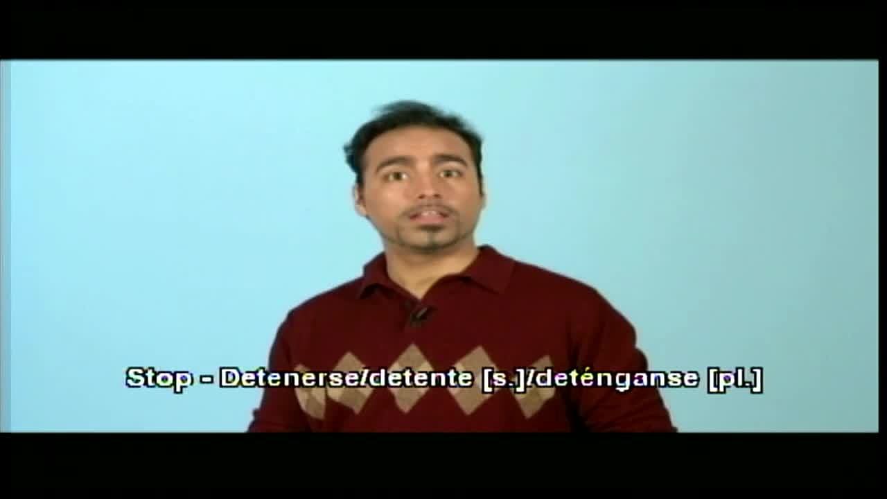 Stop (Spanish)