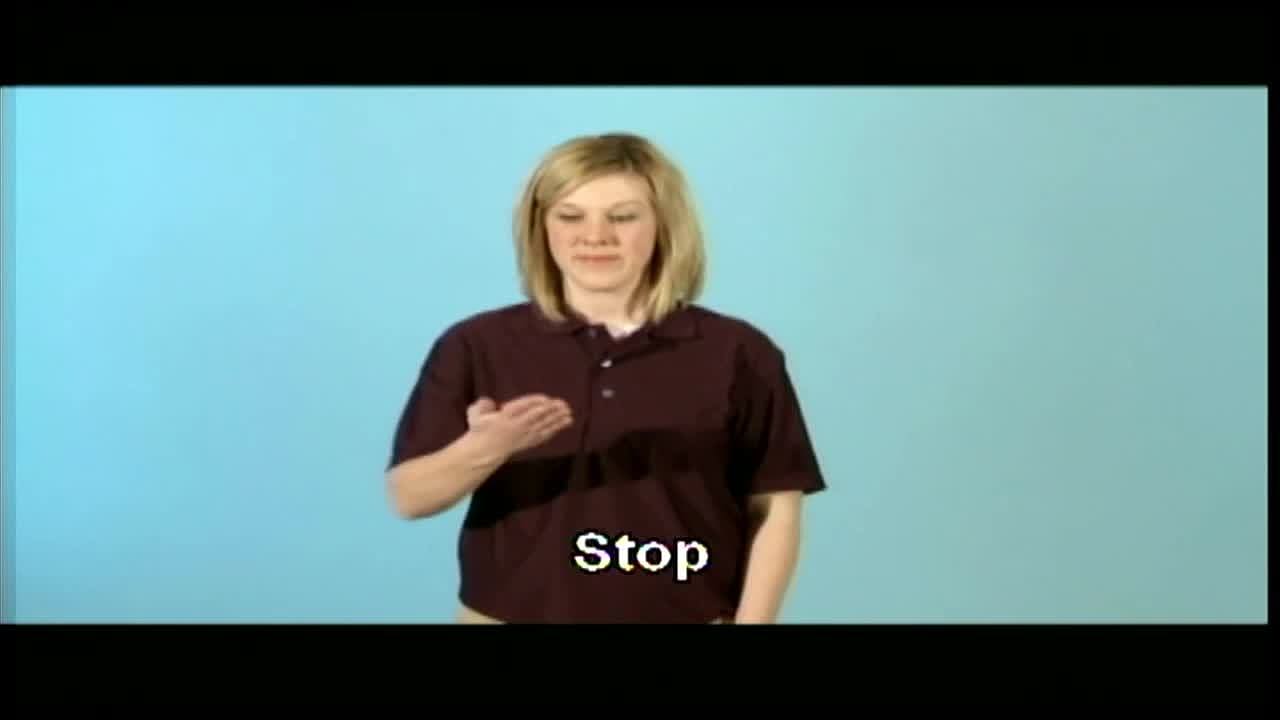 Stop (ASL)