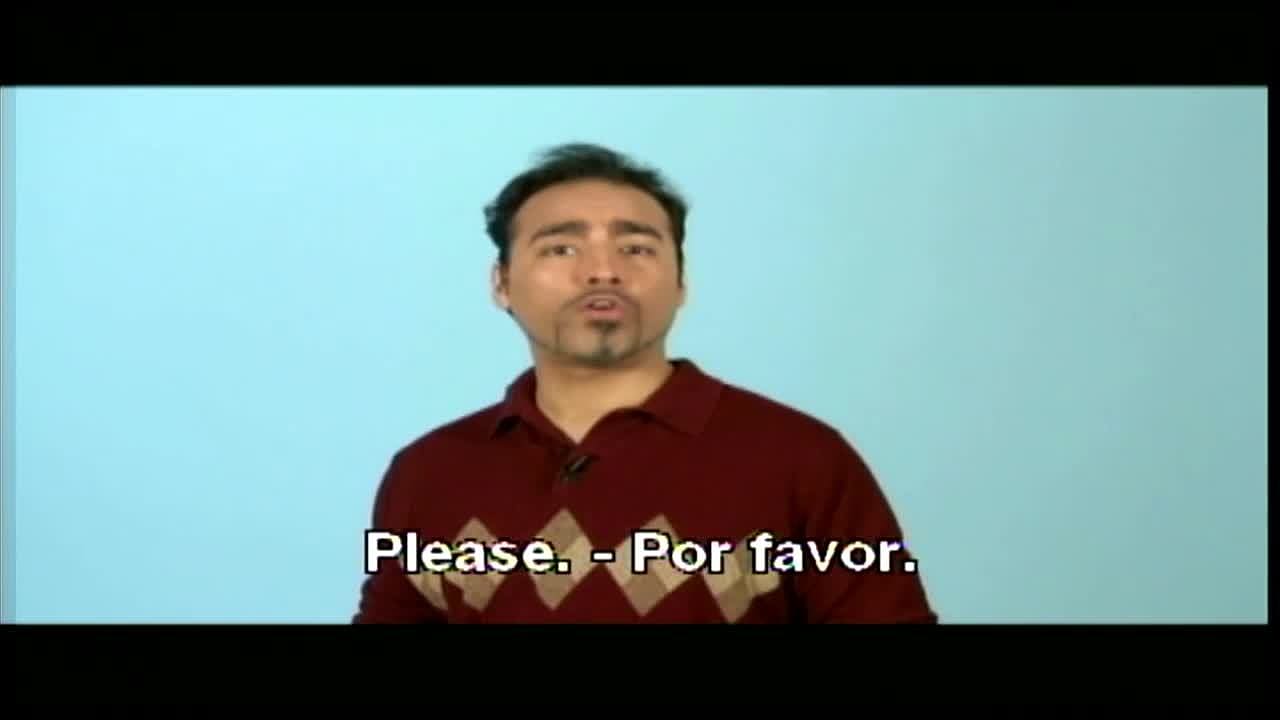 Please (Spanish)