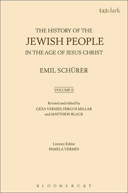 The History of the Jewish People in the Age of Jesus Christ