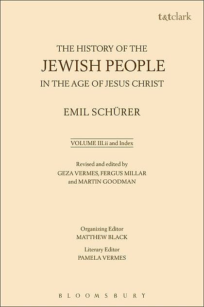 The History of the Jewish People in the Age of Jesus Christ