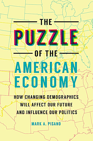 This image shows the cover of The Puzzle of the American Economy.