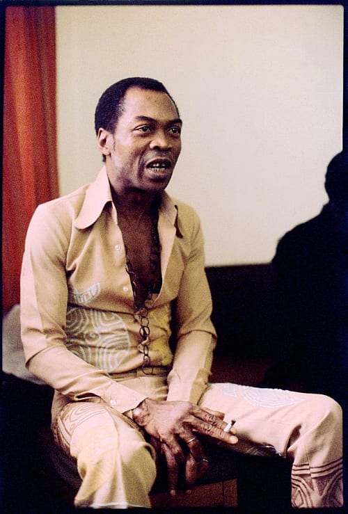 Slider link for artist in focus: Fela Kuti