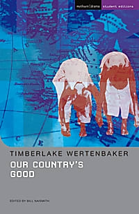 The front cover of Our Country's Good by Timberlake Wertenbaker