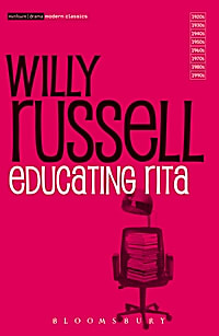 The front cover of Educating Rita by Willy Russell