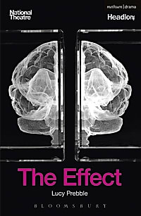 The front cover of The Effect by Lucy Prebble