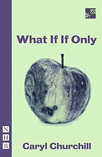 A black-and-white apple appears on the front cover of What If If Only