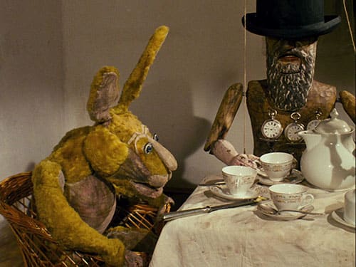 Still from Nĕco z Alenky (Alice), a film by Jan Švankmajer (1987). Condor Features in association with Film Four International and Hessicher Rundfunk. Courtesy of Athanor. All rights reserved.