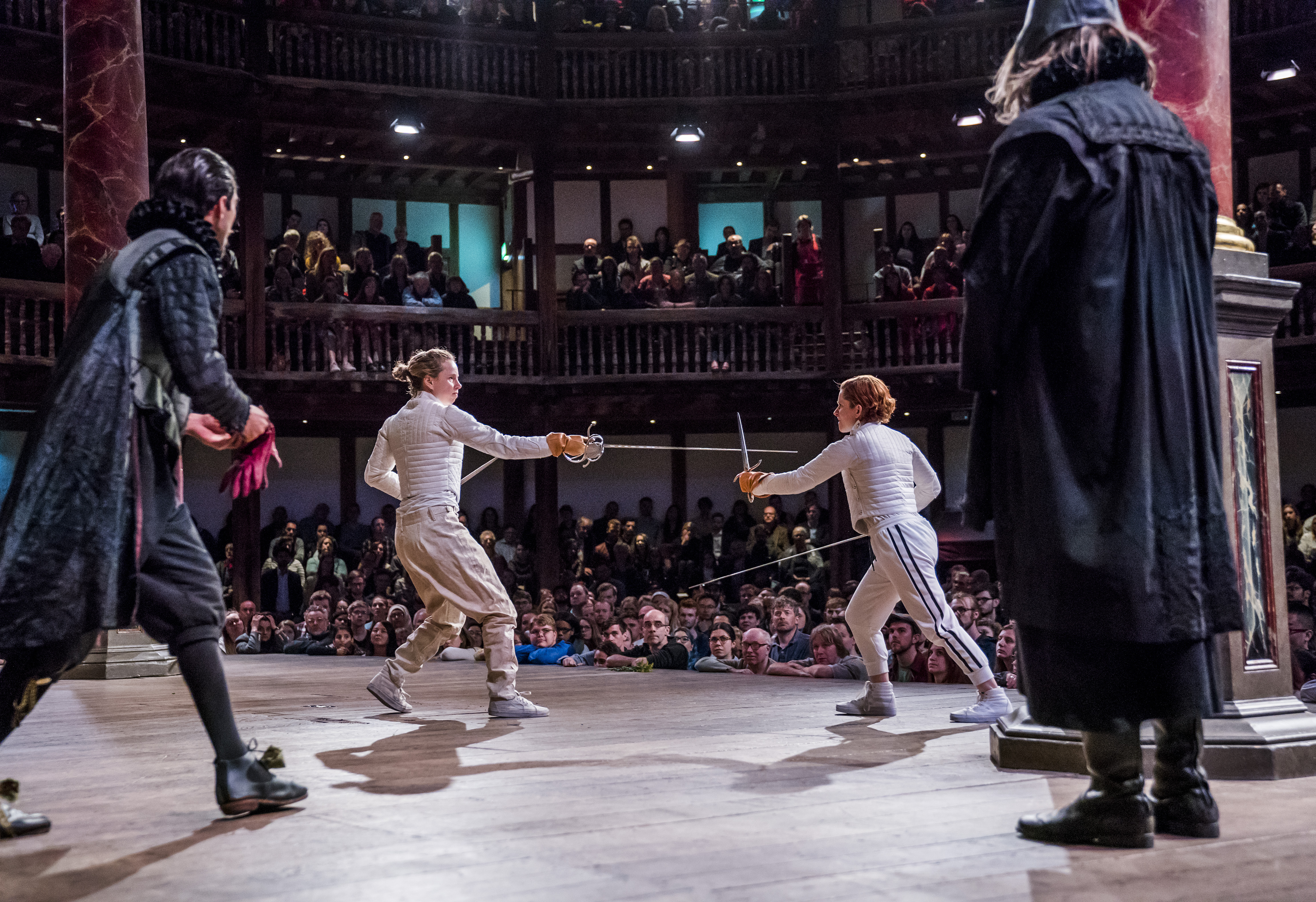 Hamlet at Shakespeare's Globe production image