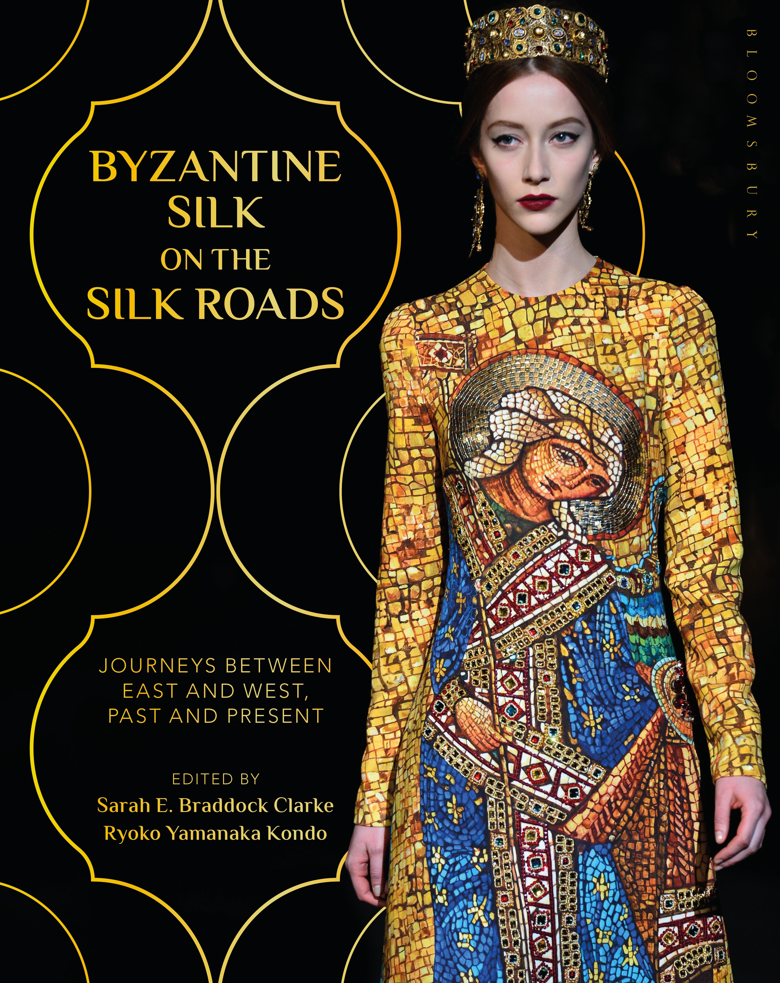 This image shows the cover of Byzantine Silk on the Silk Roads.
