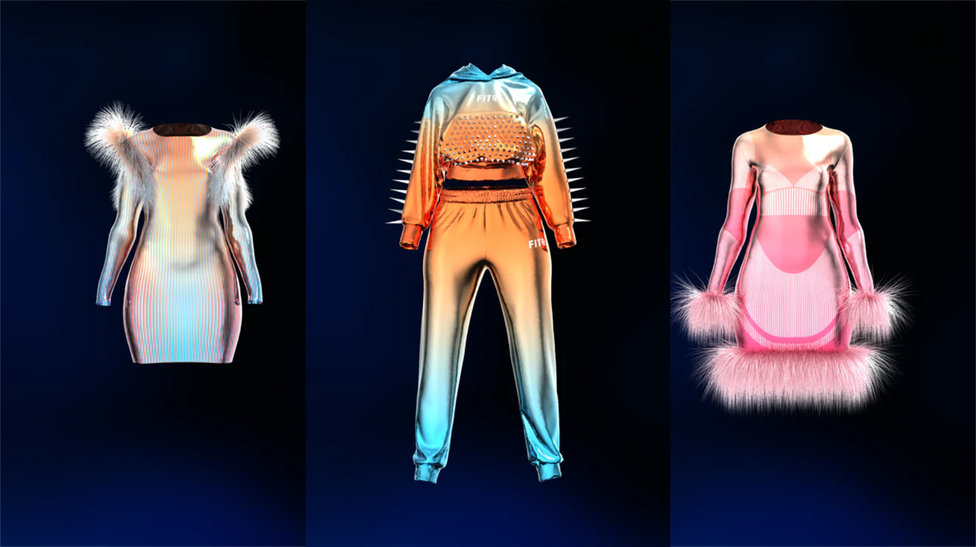 Digital fashion designs by PhygitalTwin