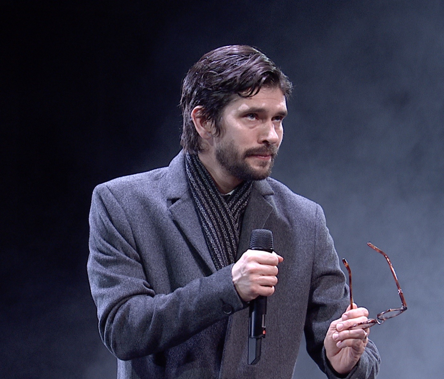 Ben Whishaw as Brutus in Julius Caesar