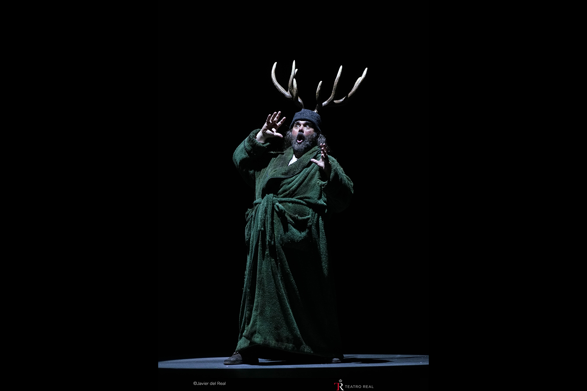 Photo of Falstaff Roberto De Candia as Sir John Falstaff © Javier del Real, Teatro Real