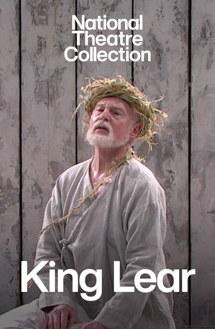 Sir Derek Jacobi starring in the title role of King Lear, a production recorded for the National Theatre