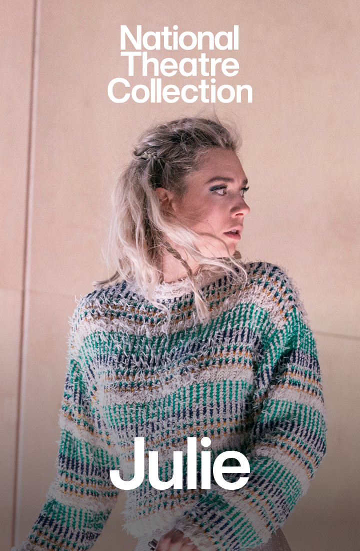 Eric Kofi Abrefa starring as Jean with Vanessa Kirby in the title role in Julie, a production recorded for the National Theatre