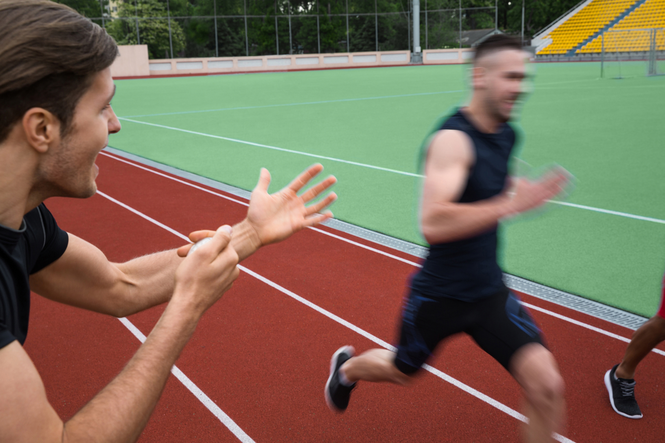 person running