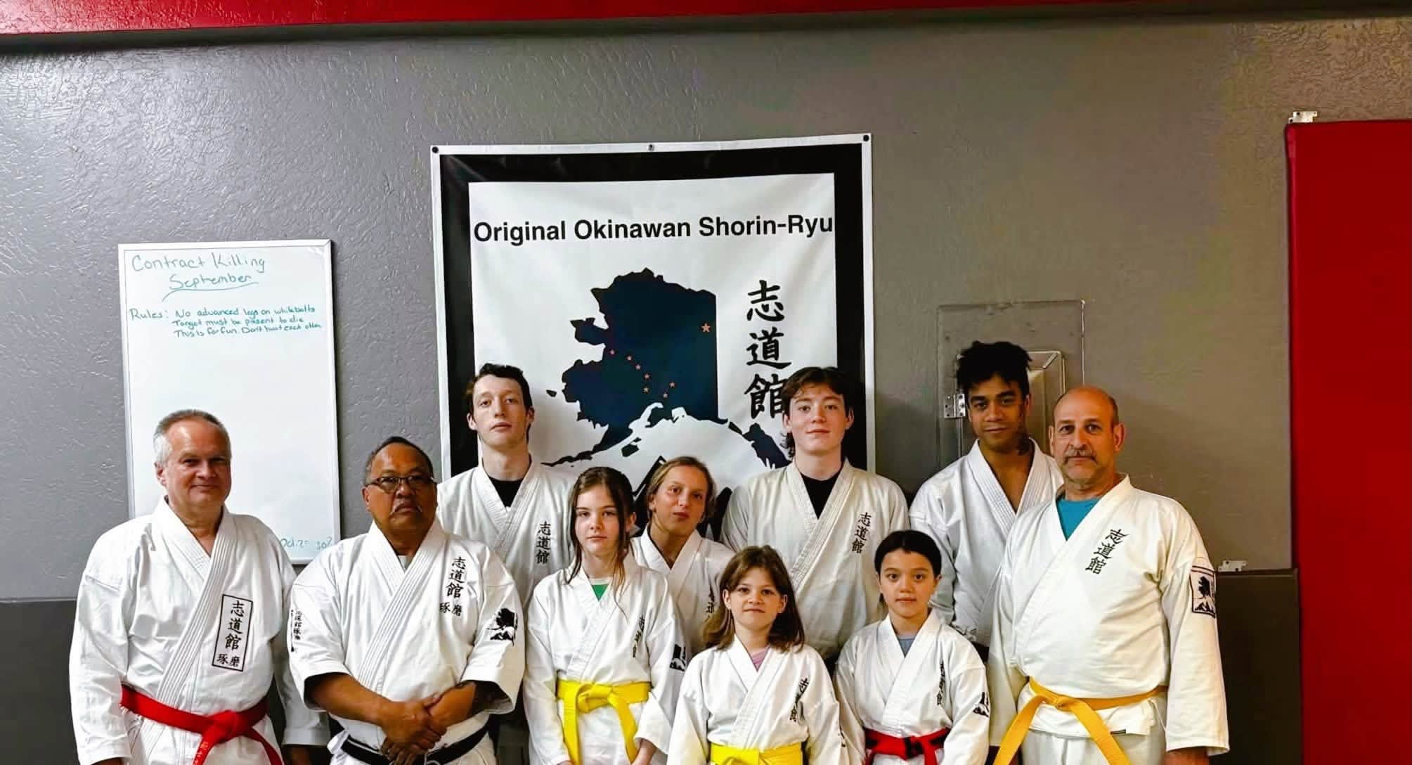 Kenai Shidokan class with Sensei Allen Mayne, 2026