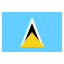 A small Saint Lucia flag icon.